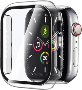 2 Pack 40Mm Tempered Glass Screen Protector Case Clear Compatible with Apple Wa - Picture 1 of 7