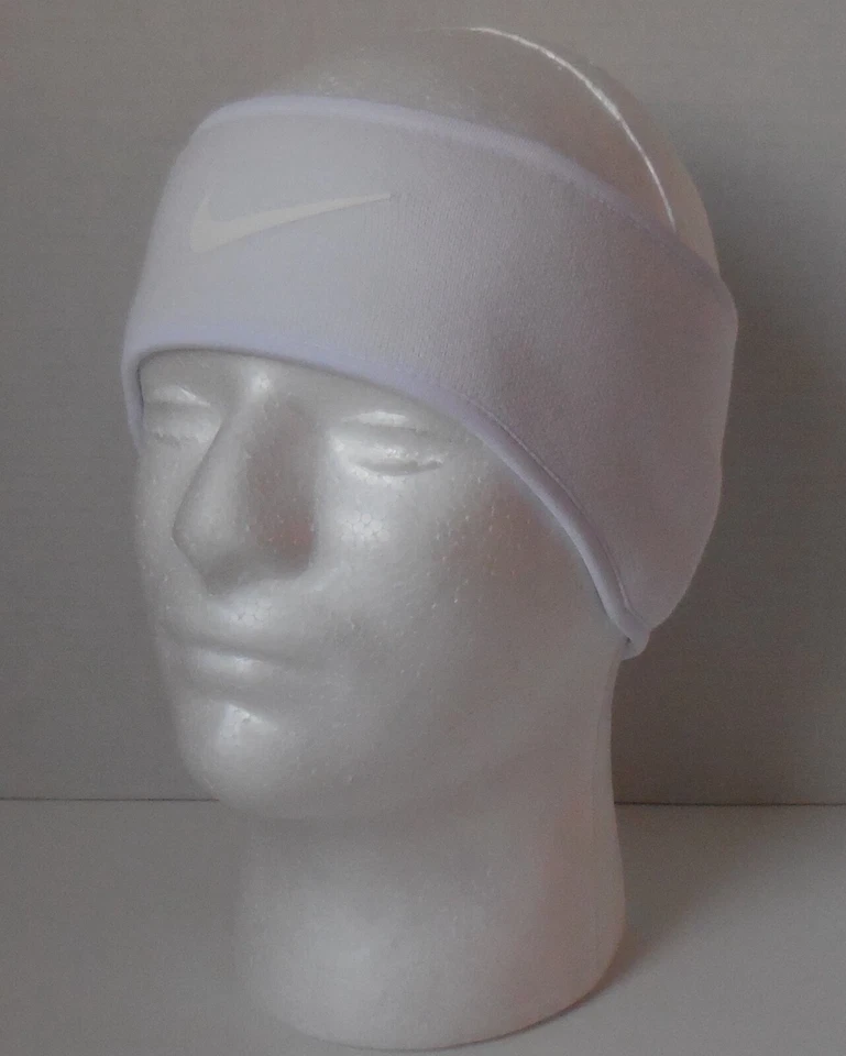 Nike Adult Unisex Warm Classic Headband White/vast Grey/phantom Size OSFM