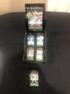 1993 Pinnacle Baseball Series 2 Sealed (1) Pack From Box 🔥 Derek Jeter Rookie - Picture 1 of 4