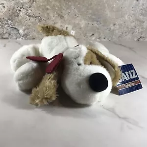 VINTAGE GANZ VALENTINE SPOTTED PUPPY LUV PLUSH STUFFED ANIMAL CIRCA 2000 HV3886 - Picture 1 of 8