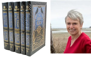 New Susan Cooper DARK IS RISING Easton Press Signed Limited Edition 5V Leather - Bild 1 von 9