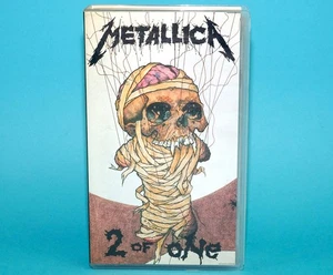 VHS METALLICA 2 OF ONE PAL 1989 POLYGRAM MUSIC VIDEO - Picture 1 of 4