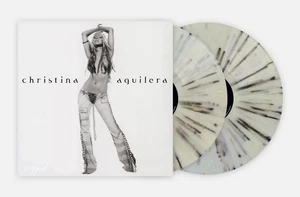 Christina Aguilera Stripped White w/ Black Splatter Colored Vinyl 2LP VMP RARE - Picture 1 of 14