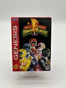 Mighty Morphin Power Rangers (Sega Genesis, 1994) CIB Complete /w Manual. VGC - Picture 1 of 3