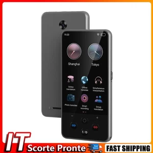 Language Translator Device 138 Languages 4.0inch Touch Screen Voice Translator I - Photo 1/12