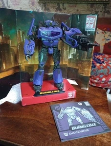 SHOCKWAVE (Studio Series 110) Voyager Class (BUMBLEBEE MOVIE) Hasbro Figure  - Picture 1 of 18