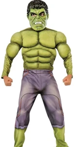 Avenger Hulk age of Ultron Child 8-10 Muscle Chest Costume New - Picture 1 of 2
