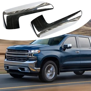 Chrome Mirror Cap Cover Trim Replace for 2019 2020 2021 2022 2023 2024 Chevy ... - Picture 1 of 9