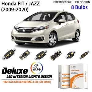 LED Interior Light Kit for Honda FIT JAZZ 2009-2020 White LED Dome Light Bulbs - Picture 1 of 8