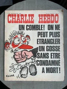 CHARLIE HEBDO N°323 20 JANVIER 1977 EN TRÈS BON ÉTAT - Picture 1 of 2