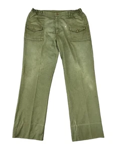Vintage Boy Scouts BSA Green Utility Hiking Pants Adult Size 40 - Picture 1 of 8
