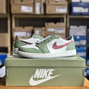 UK 10.5 - Air Jordan 1 Retro Low OG - CNY Year of The Dragon - Picture 1 of 6