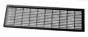 GABINETE VENTILACIÓN PARRILLA DE UNA PIEZA VENTILACIÓN OJAL BX4503 ALMENDRA O NEGRO - Imagen 1 de 3