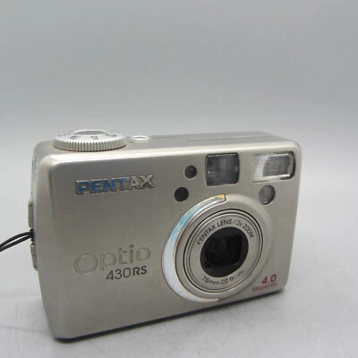 Pentax Digital Camera Optio 430RS 4.0MP Silver Tested - Image 1 of 4