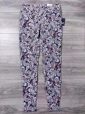 Leggings Lands End para mujer X-Pequeños 2-4 púrpura cachemir estrellas de mar pantalones tiro medio Foto 1 de 4