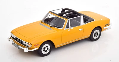 Triumph Stag MK1 1970 Giallo CULT SCALE CML120-2 1/18 Resina Gialla Rhd - Immagine 1 di 3