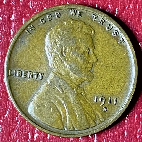 1911-D WHEAT CENT Cover