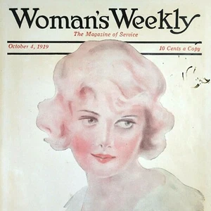 Woman's Weekly Magazine October 4th 1919 Vol. 3 #6 Enid Bennett Silent Film Star - Picture 1 of 12