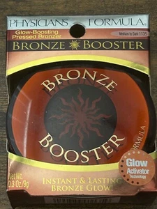PHYSICIANS FORMULA BRONZE BOOSTER GLOW BOOSTING PRESSED #1135 Medium To Dark - Picture 1 of 3