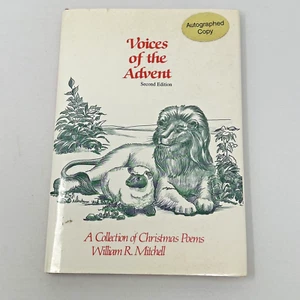 Voices of the Advent: A Collection of Christmas Poems SIGNED William Mitchell - Picture 1 of 10