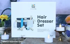 JUEGO DE PELUQUERO PARA NIÑOS CRATE & BARREL DE PLAN TOYS - NUEVO EN CAJA - ¡JUEGA CON ESTILO! - Imagen 1 de 10