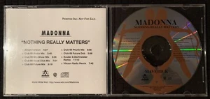 CD de promoción de Madonna, Nothing Really Matters, EE. UU. PRO-CD-9647-R - Imagen 1 de 1