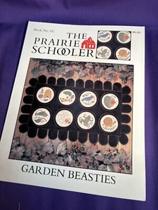 GARDEN BEASTIES The Prairie Schooler no. 54 cardstock 1996 - Picture 1 of 10
