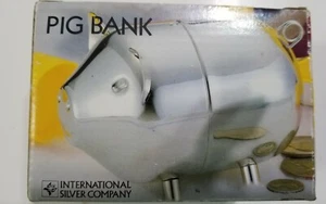 International Silver Company Pig Bank - Picture 1 of 2
