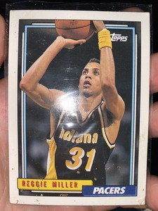 Reggie Miller Basketball Cards 