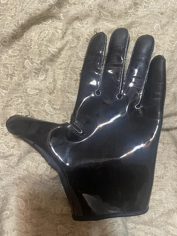 2022 Las Vegas Raiders Game Used Player Worn Glove Nickell Robey-Coleman Nike Cover