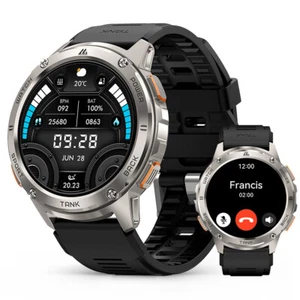 2024 KOSPET TANK T3 Smart Watch for Men Smart Watches 5ATM Waterproof SmartWatch - Picture 1 of 10