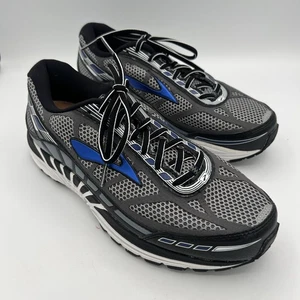 Brooks Men's Dyad 8 Gray Blue Athletic Shoes - Size 9 Wide - Picture 1 of 9