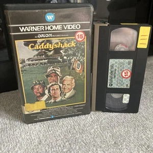 Caddyshack VHS 1981 Pre Cert Big Box Ex Rental Clamshell Warner Home Video ⭐️ - Picture 1 of 13