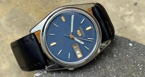 Vintage Seiko 5 Automatic 21 Jewels Mens Made in Japan - Picture 1 of 4