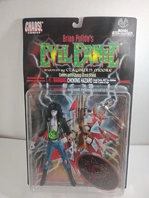 1997 Evil Ernie Action Figure WIZARD GLOW IN DARK Chaos Comics Clayburn Moore  - Image 1 of 4