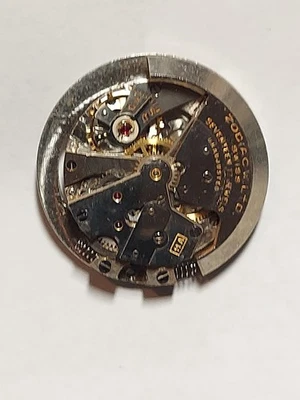 Reloj Zodiac Movimiento Parachoques 17 Jevels 11 A AUTOMÁTICO Foto 1 de 4