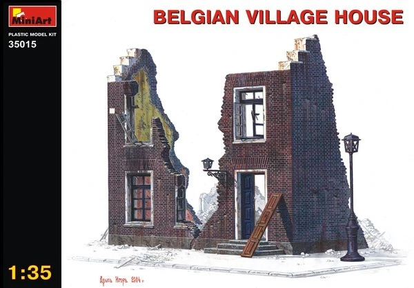 MINIART 35015 Belgian Village House scala 1/35 - Immagine 1 di 1