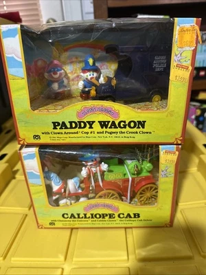 Lote Figuras PVC Payaso Alrededor Mego Corp Juguetes Años 80 Payasos Policía Caballo Foto 1 de 4