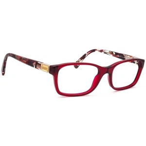 Dolce & Gabbana Eyeglasses DG 3170 2736 Crystal Red Square Frame Italy 53-18 135 - Picture 1 of 6