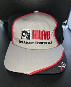 Gorra de camionero de béisbol bordada Hiab con cierre a presión - Imagen 1 de 5