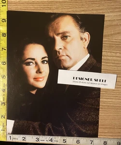 Elizabeth Taylor & Richard Burton Publicity  Scene Book Photograph - Picture 1 of 1