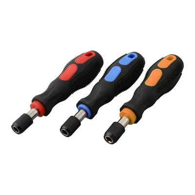 Reliable Hex Selflocking Adapter Screwdriver Handle for Quick and Accurate Jobs - Image 1 of 4