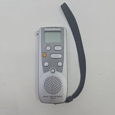 Radio Shack 90 Minute Digital Voice Recorder DR-83 Working Broken Clip - Image 1 of 2