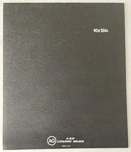 AQ E0252AF Röntgen Vinyl schwarz Belichtungshalter 10" x 12" Made in USA - Bild 1 von 4