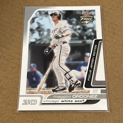 2003 Fleer Focus Jersey Edition - #14 Magglio Ordonez Chicago White Sox - Image 1 of 2