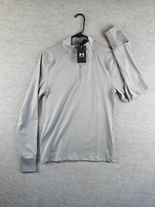 Under Armour Qualifier Run Cuarto Cremallera Para Hombre Ajustado Gris Talla Pequeña Precio de venta sugerido por el fabricante $65 - Imagen 1 de 12