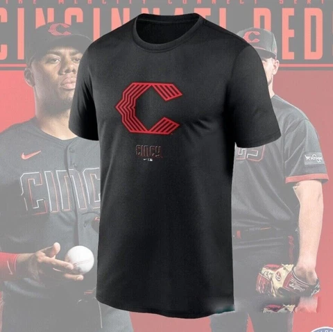 new!!! cincinnati reds 2023 season black city c0nnect unisex t-shirt Gift for fa Cover