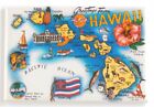 Pozdrowienia z Hawajów (Mapa) MAGNES NA LODÓWKĘ pamiątka podróżna