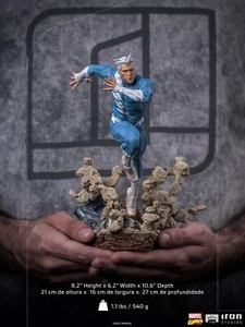 Iron Studios 1:10 Marvel Comics Quicksilver Figure Statue Collectable Doll Toys - Picture 1 of 12