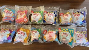 Furby McDonalds 2000 Happy Meal Plush Keychain Clip Toys Full Set of 12 - Picture 1 of 19
